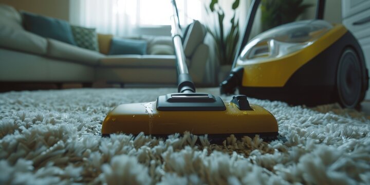 Operating a carpet cleaner to effectively remove stains, employing specialized cleaning techniques and efficient drying methods, while adhering to essential maintenance tips for long-term carpet care