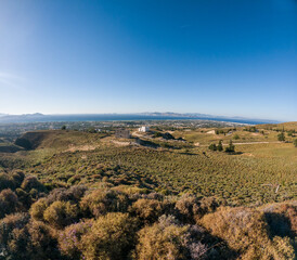 View of Kos island landscape, Greece. 