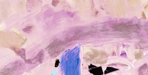 Obraz premium Enigmatic Elegance: Oil-Painted Liquid Art with Vibrant Translucent Colors 