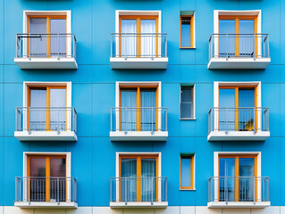 Fototapeta premium New luxury residential buildings, stylish office building, Premium Apartments and flat building, City building