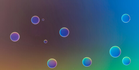 Enigmatic Elegance: Oil-Painted Liquid Art with Vibrant Translucent Colors
