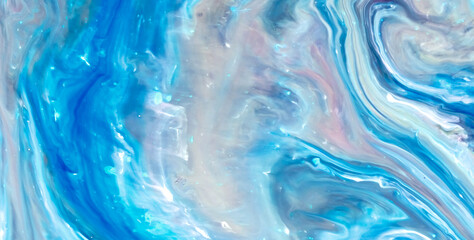 Luminous Flow: Exploring the Magic of Liquid Art in Oil Paint