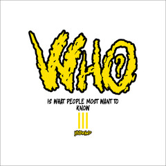 Hand-Drawn Urban Street Typography Vector Illustration for Fashion Graphics, T-shirt Prints, Cards, and Posters