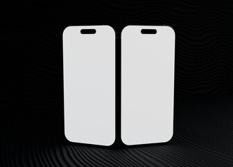 Mobile phone screen mockup