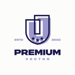 Alphabet I Shield Logo