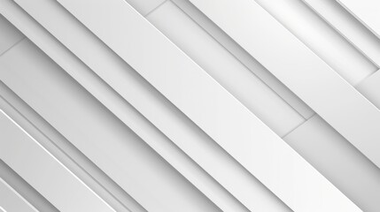 Fototapeta premium Abstract white geometric pattern background