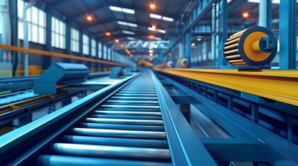 Efficient coil center rental management for seamless operations