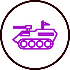 APC Vector  Line Purple Circle Black