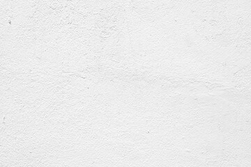 White Raw Concrete Wall Background.
