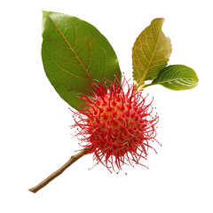 Obraz premium rambutan on transparent png background