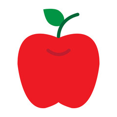 Apple Vector Flat Icon Design
