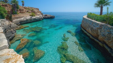 Tranquil Family Vacation at Playa de Anfi del Mar, Gran Canaria | Idyllic Beauty of White Sands and Turquoise Waters