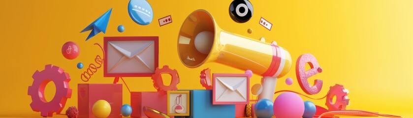 Obraz premium Mastering the Rules of Marketing, Detailed and Realistic Image Illustrating Essential Strategies and Principles.