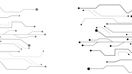 High-tech technology background. Circuit board, Abstract modern digital science technology futuristic circuit board.