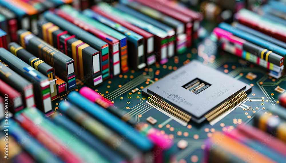 Aufkleber cpus are the silent organizers of digital libraries, categorizing and storing data with precision: p