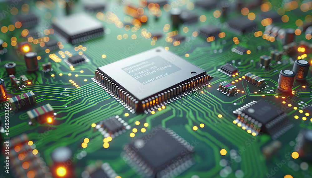 Poster computer chips are the silent alchemists of digital transformation, turning bits into meaningful inf