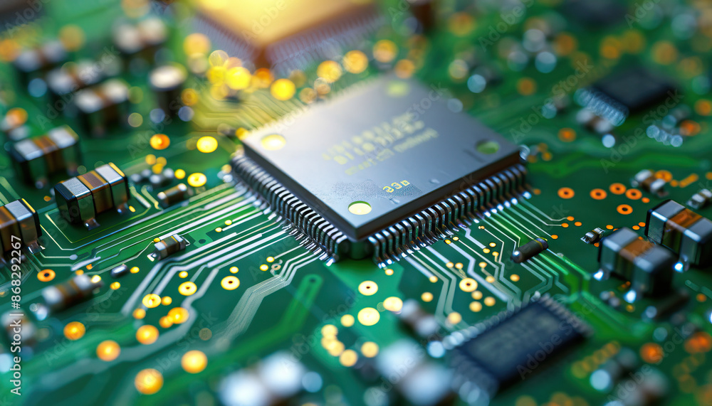 Poster computer chips are the silent alchemists of digital transformation, turning bits into meaningful inf