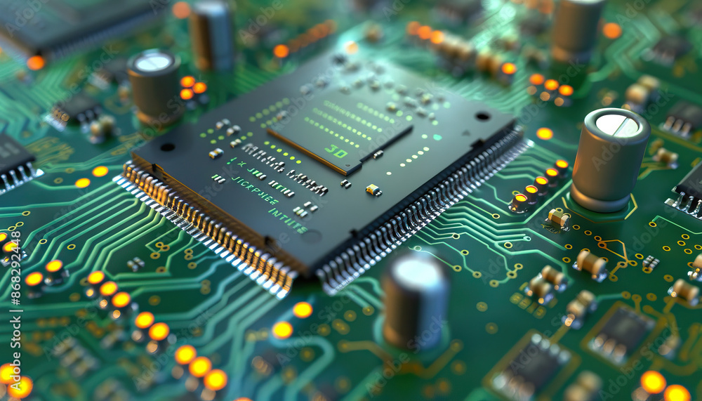 Poster computer chips are the silent alchemists of digital transformation, turning bits into meaningful inf
