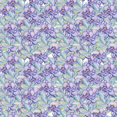 seamless pattern with butterflies