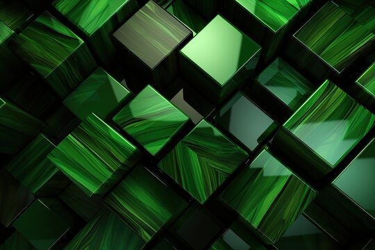 Abstract background with green color