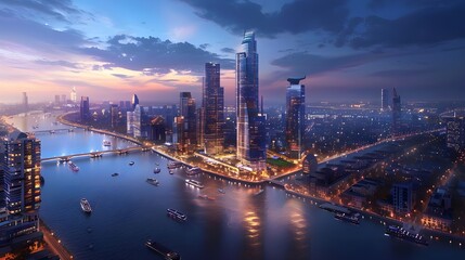 Fototapeta premium city