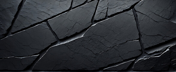  Dark grey black slate texture background. Black stone texture. Black granite slabs background 