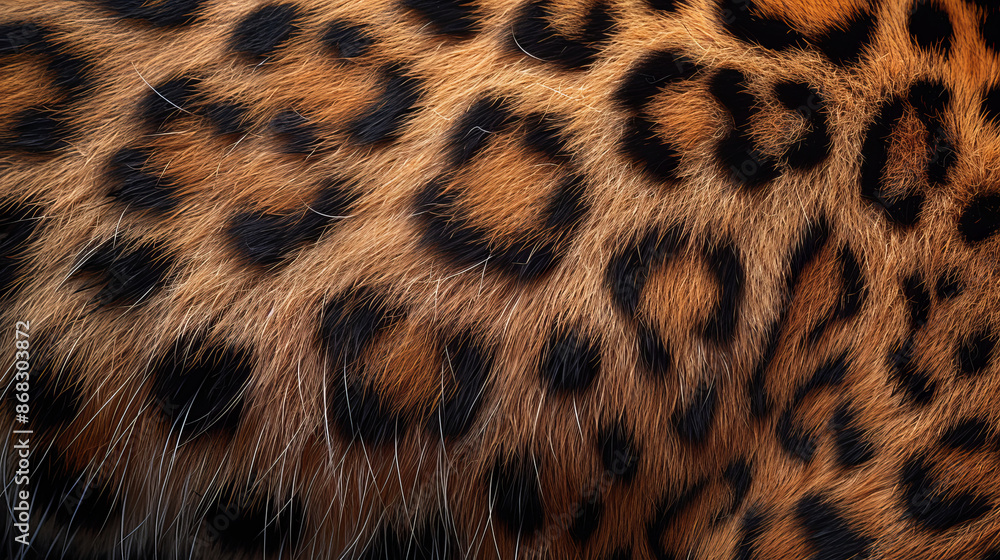 Canvas Prints abstract leopard pattern