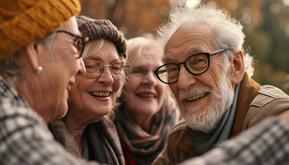 Boomers are the history keepers, preserving memories and traditions for future generations: Visualize a group of Boomers sharing stories and passing down knowledge
