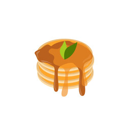 Handrawn Pancake Illustration