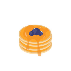 Handrawn Pancake Illustration