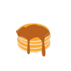 Handrawn Pancake Illustration