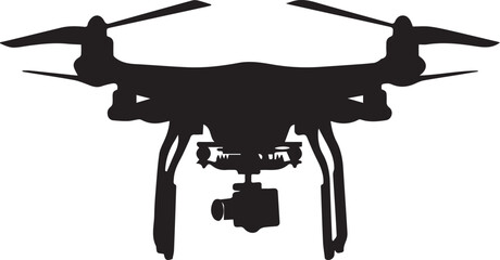 hand drawn vector illustration of an Drone