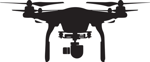 hand drawn vector illustration of an Drone