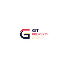 Letter G with Key Real Estate Modern Logo Design