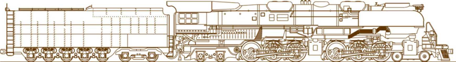 Vector silhouette illustration sketch ethnic vintage classic old train carriage design detail drawing