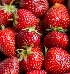 Strawberries and cherries
