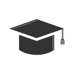 Vector Graduation Cap Icons in Education