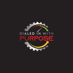 Car Gear, Speed Dialed And Growup Modern Logo Design