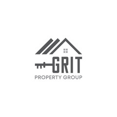 Letter G to Key, Real Estate Or Property Logo Design
