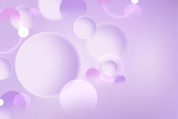 Abstract geometric background gradient soft light purple bokeh for Graphic Business background hitech technology digital design illustration web template background backdrop desktop wallpaper bubbles