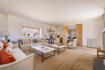 Use natural materials such as wood and stone to create a rustic and cozy atmosphere