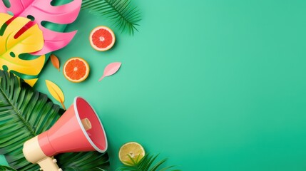 A colorful and engaging design that emphasizes marketing buzzwords and trends, providing plenty of copy space for your own content.