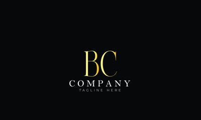 BC logo, Branding logo, Clothing logo, Letter logo