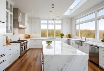 Bright and Airy Modern Kitchens