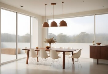 Bright and Airy Dining Area