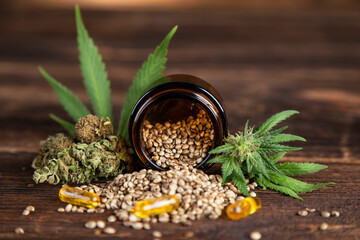 Hemp products, Medical marijuana cbd