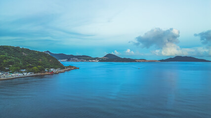June 28 2024 the costline Tathong Channel at hong kong