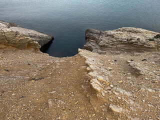 Obraz premium rocks on the beach