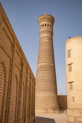 Minaret Kaylon, in Bukhara, Uzbeskitan