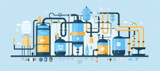 Educational Infographic on Water Filter Types - Activated Carbon and Reverse Osmosis